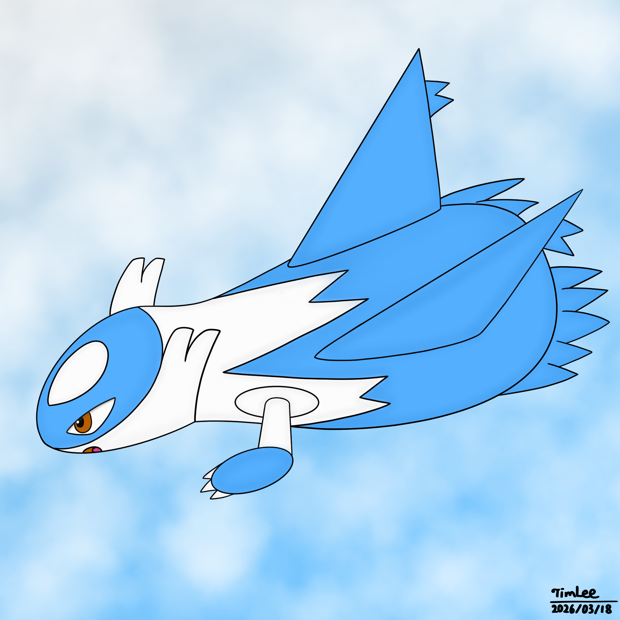 Latios fly